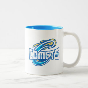 Cottey College Comets Two-Tone Coffee Mug