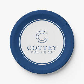 Cottey College Paper Plate
