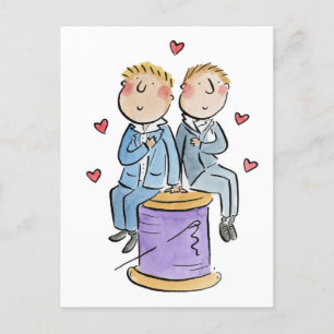 Cotton Anniversary Postcard