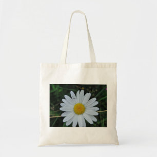 cotton bag white margerite