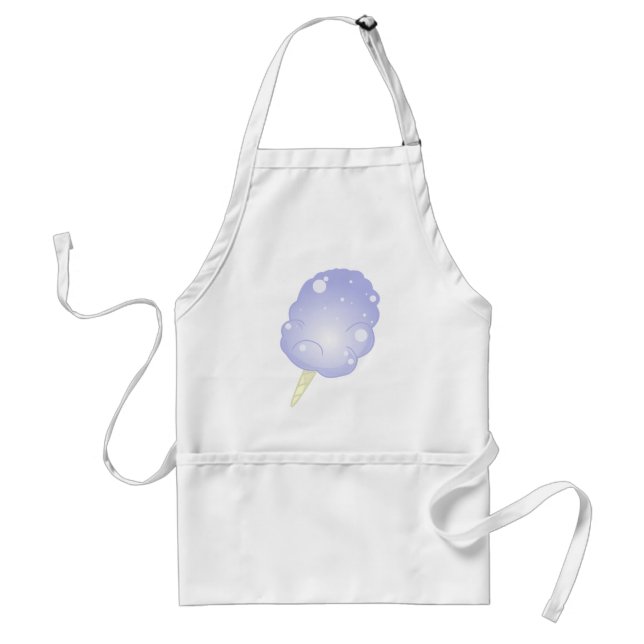 Cotton Candy - blue Standard Apron (Front)