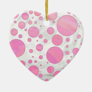Cotton Candy Ceramic Ornament