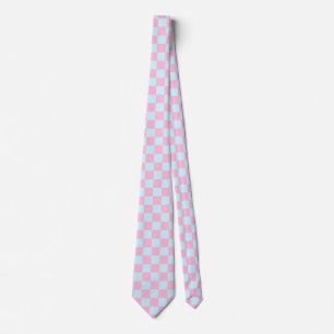 Cotton Candy Checkerboard Tie