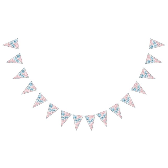 Cotton Candy Clouds Bunting Flags (All)