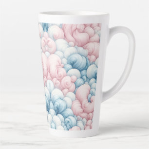 Cotton Candy Clouds Latte Mug