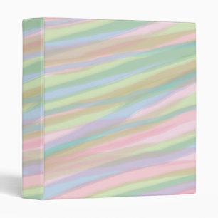 Cotton candy colors binder
