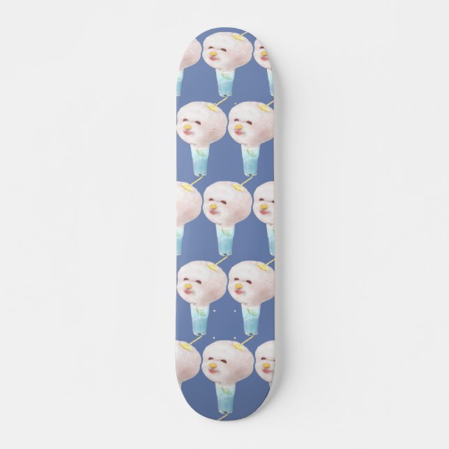 Cotton Candy Delight Skateboard (Front)
