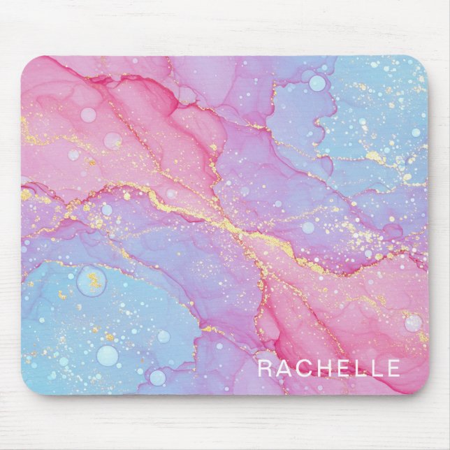 Cotton Candy Dreams Mouse Pad (Front)