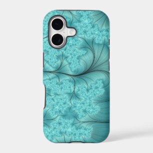 cotton candy fractal iphone case