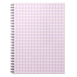 Cotton Candy Gingham Notebook