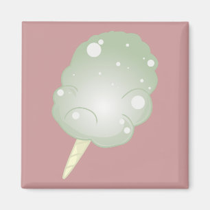 Cotton Candy - Green Magnet