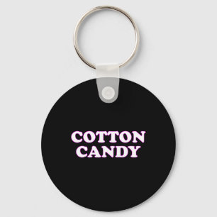 Cotton Candy Halloween Costume Pretend I'm Cotton Keychain