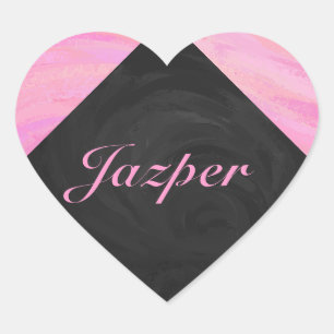 Cotton Candy Heart Sticker