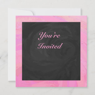 Cotton Candy Invitation