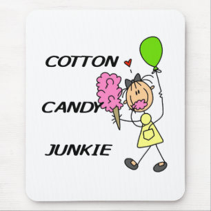 Cotton Candy Junkie Mouse Pad