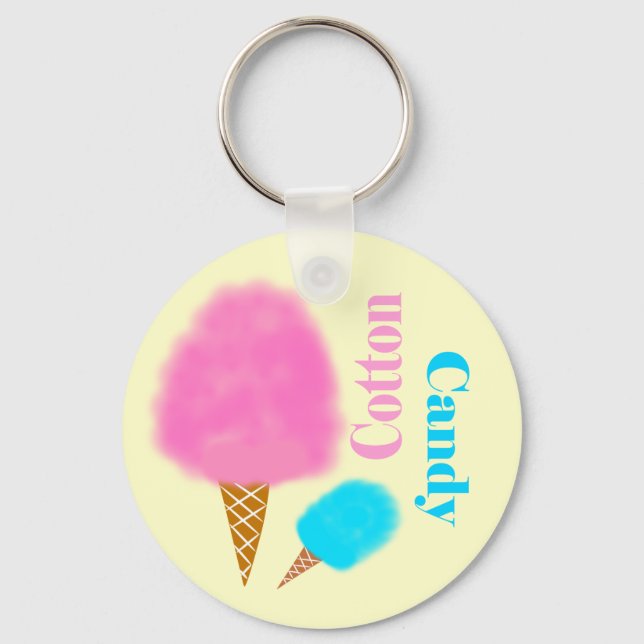 Cotton Candy Keychain (Front)
