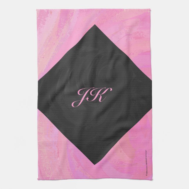 Cotton Candy Kitchen Towel (Vertical)