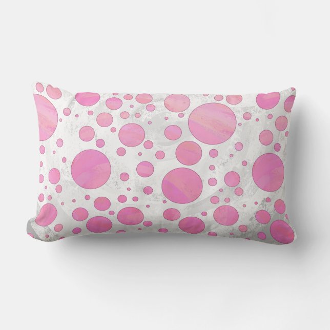 Cotton Candy Lumbar Pillow (Front)
