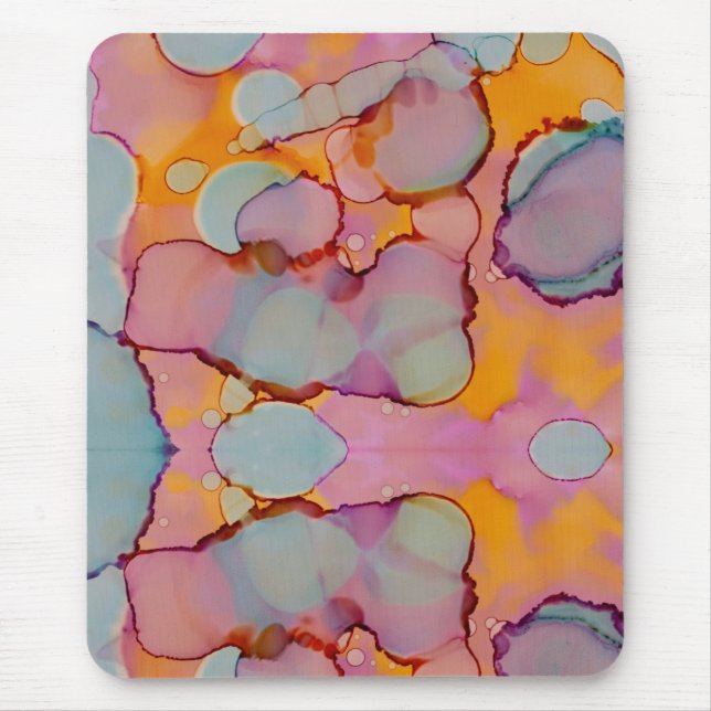 Cotton Candy Mirage Mouse Pad (Front)