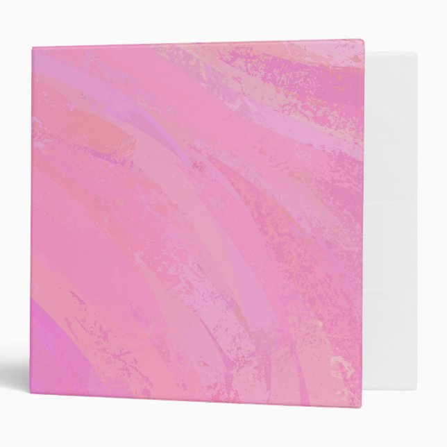 Cotton Candy Pink Binder (Front/Inside)