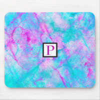 Cotton Candy Pink & Blue Watercolor Wash Stain