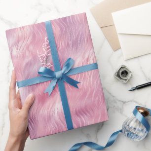 Cotton Candy Pink Wrapping Paper