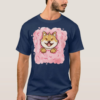 Cotton Candy Shiba Inu T-Shirt