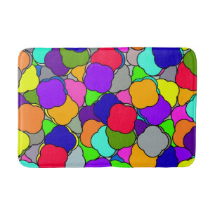 Cotton Candy Skies, Water Bottle Bath Mat