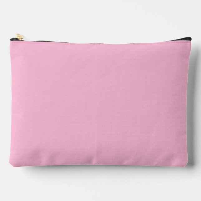 Cotton Candy Solid Colour Accessory Pouch (Front)