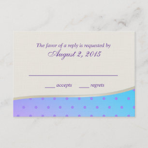 Cotton Candy Sweet RSVP