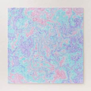 Cotton Candy Swirls Jigsaw Puzzle