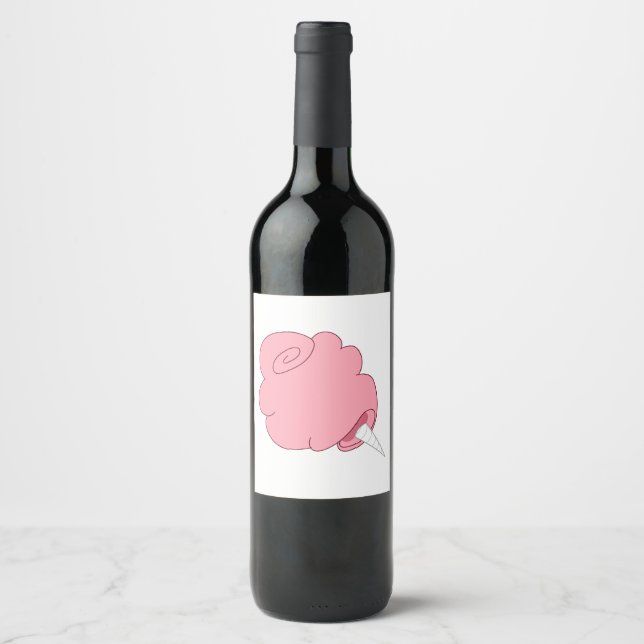 Cotton Candy Wine Label (Front)