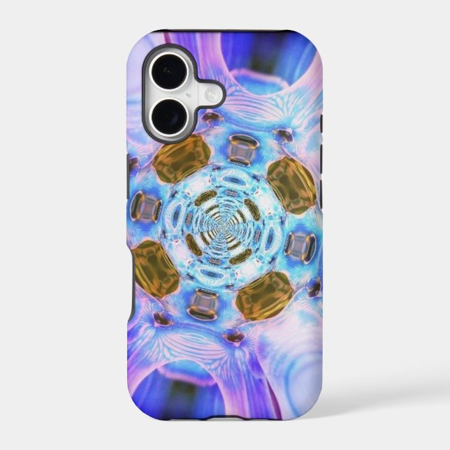 Cotton Candy Wormhole iPhone 5 case (Back)