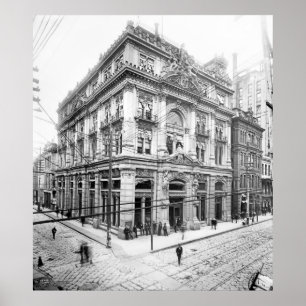 Cotton Exchange, New Orleans, 1890s Poster