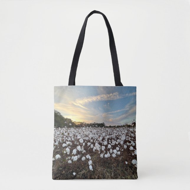 Cotton Fields Tote Bag (Front)