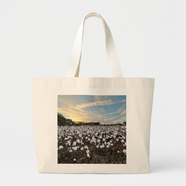 Cotton Fields Tote Bag (Front)