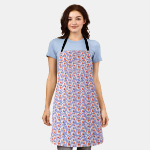 Cotton Flowers Apron