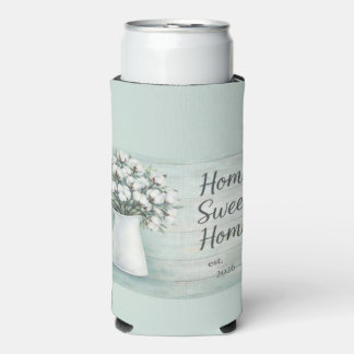 Cotton Flowers Farmhouse Rustic Soft Cooler