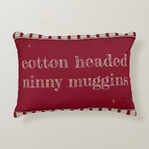 Cotton Headed Ninny Muggins Accent Pillow