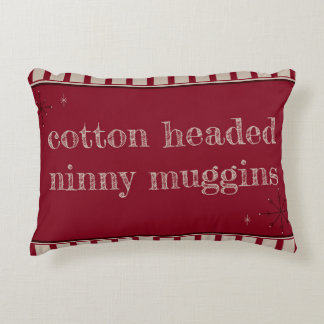 Cotton Headed Ninny Muggins Accent Pillow