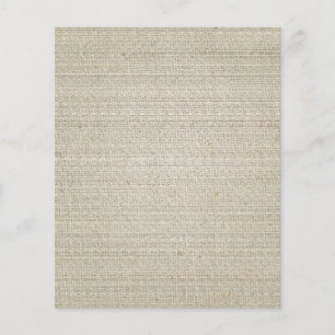 Cotton Linen Background Flyer
