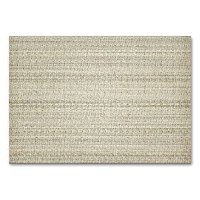 Cotton Linen Background Table Number (Front)