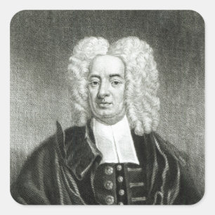 Cotton Mather Square Sticker