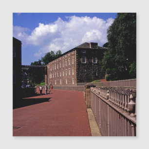 Cotton Mill at New Lanark Postcard Poster