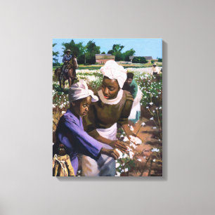 Cotton Pickers 2003 Canvas Print