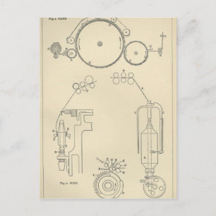 Cotton Spinning II Postcard