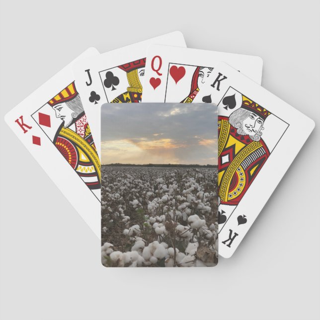 Cotton Sunset Playing Cards (Back)