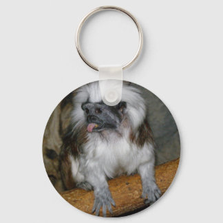COTTON-TOP TAMARIN KEYCHAIN