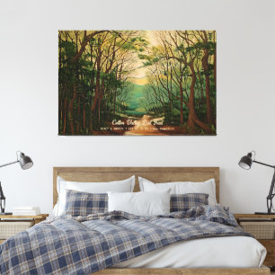 Cotton Valley Rail Trail, Wolfeboro, New Hampshire Canvas Print
