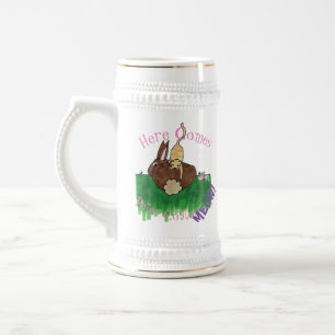 Cottontail Beer Stein